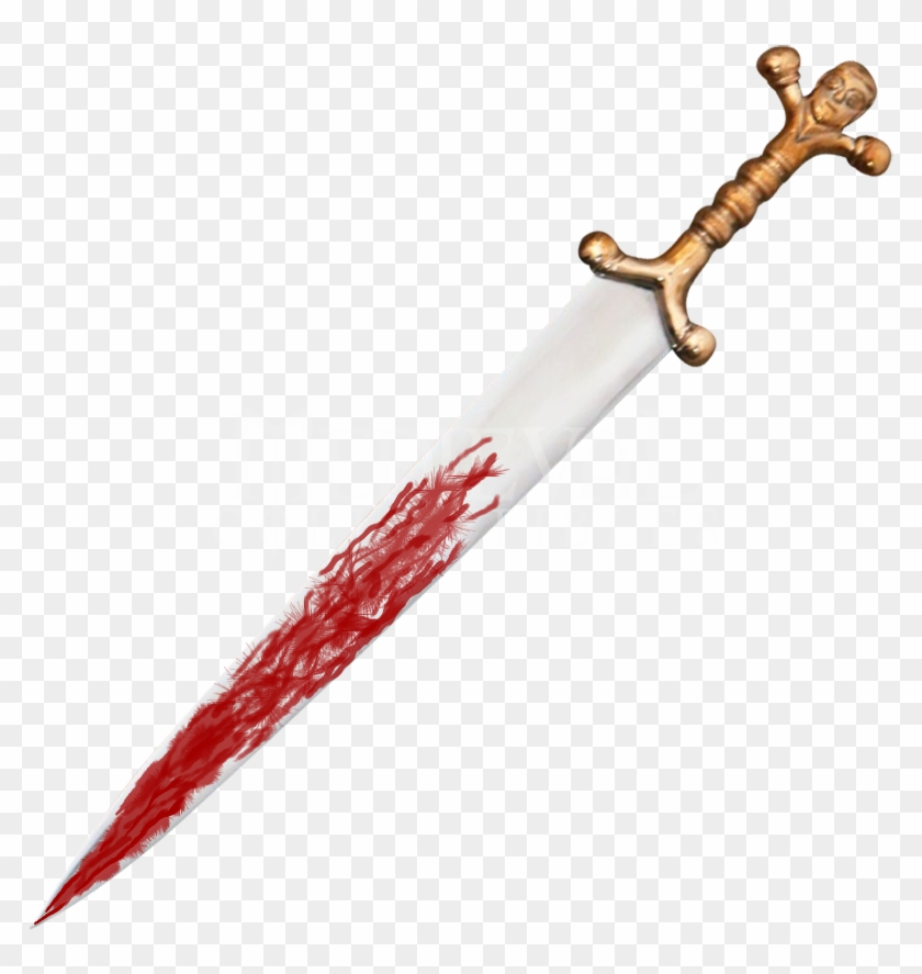 Banquo Wants To Trust Macbeth, But Is Suspicious - 11th Century Scottish Dagger Clipart #3419465