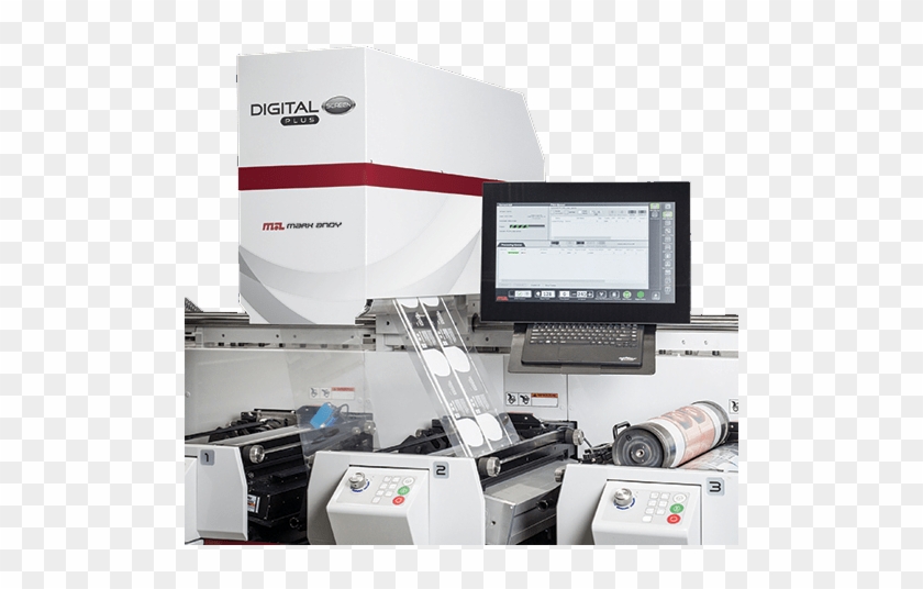 Digital Plus Screen - Computer Monitor Clipart