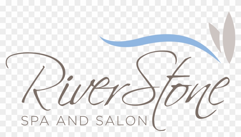 Riverstone Spa & Salon Logo - Calligraphy Clipart #3419627