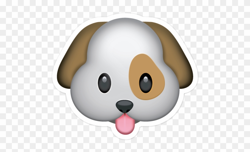 Perrito Sticker - Emoji Perro Png Clipart