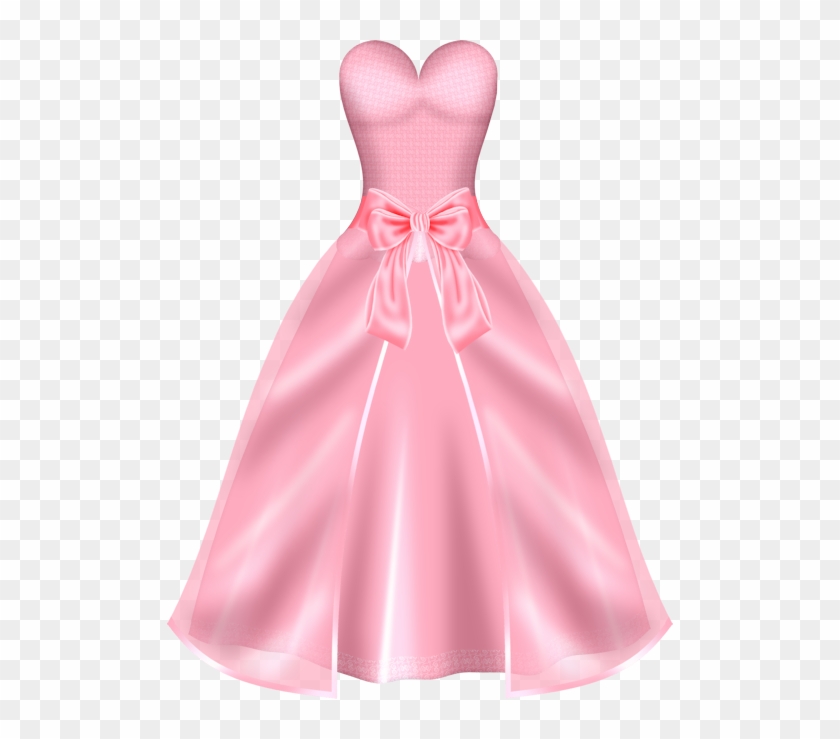 Vestimentaires - Vestido De Noche Clipart - Png Download
