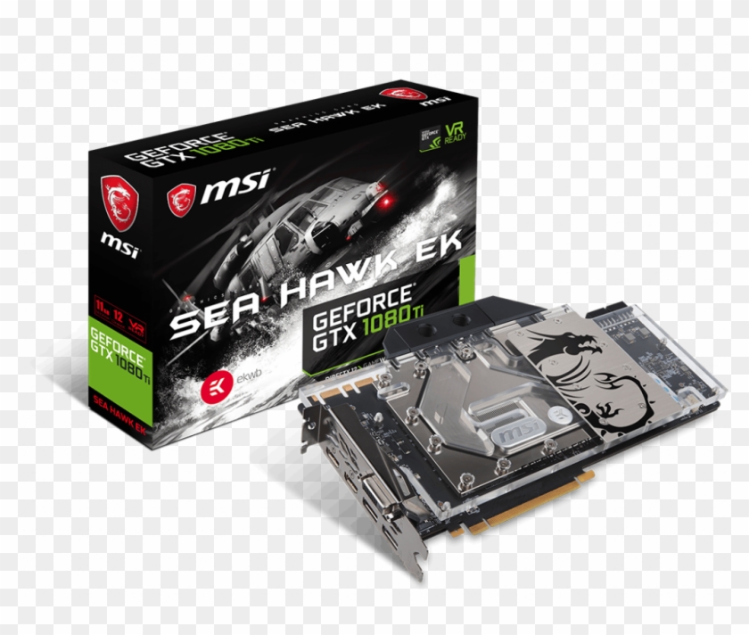 Geforce® Gtx 1080 Ti Graphics Cards Geforce Gtx 1080 - Msi Rtx 2080 Ti Sea Hawk Ek X Clipart