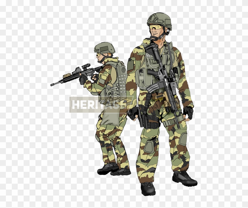 French S - Cos Commandement Des Operations Speciales Clipart