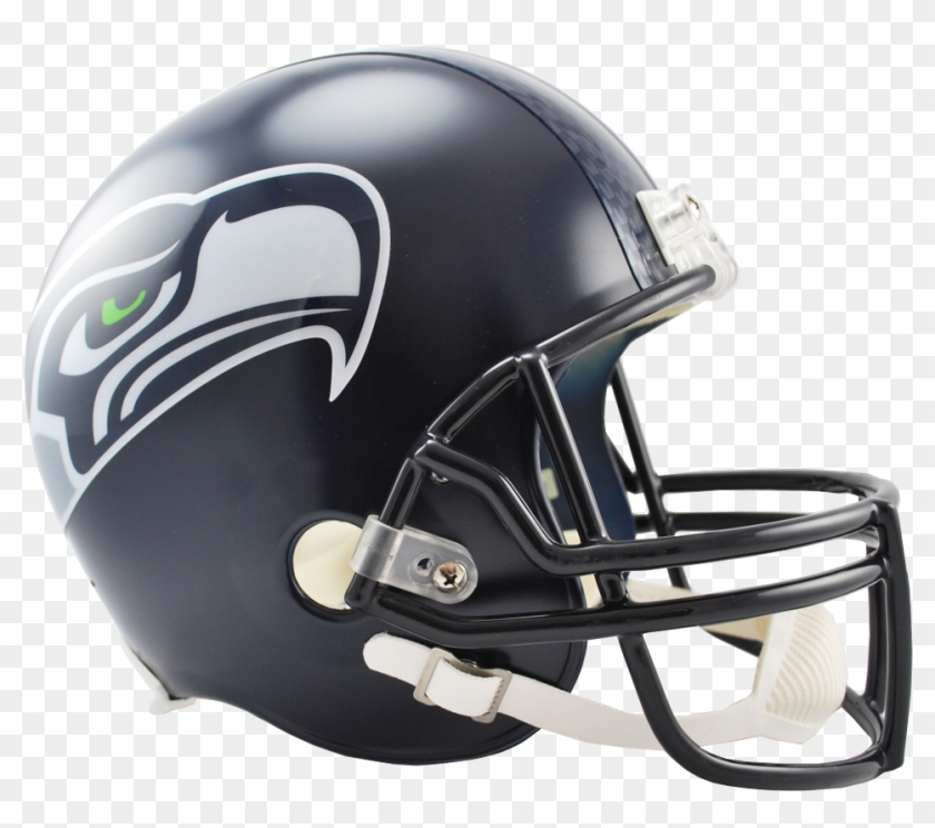 Seattle Seahawks Vsr4 Replica Helmet - Seahawks Football Helmet Clipart #3420200