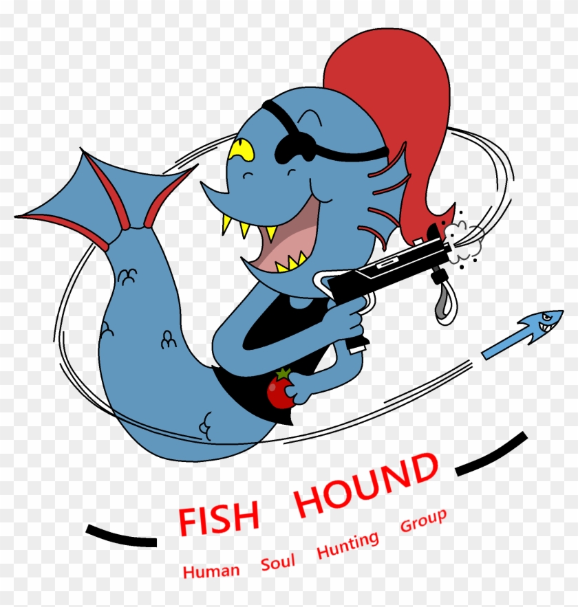Fish Hound Special Forces - Cartoon Clipart #3420358