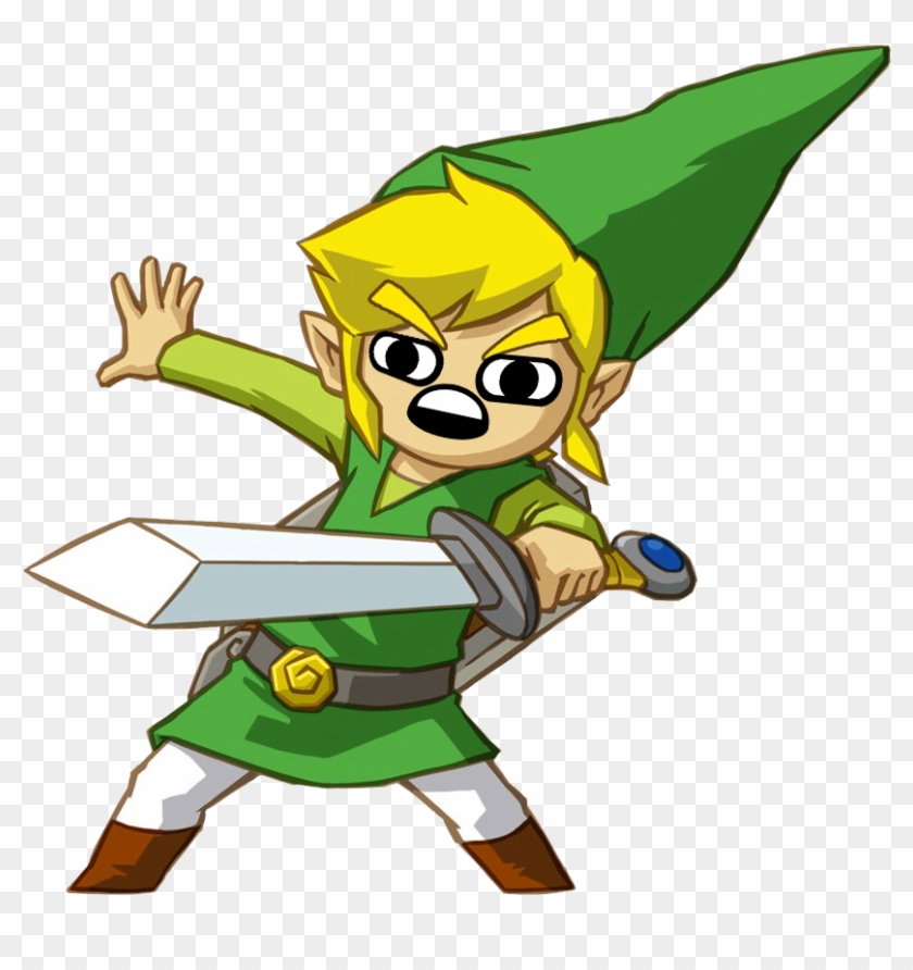 Toon Lonk - Legend Of Zelda Toon Link Clipart