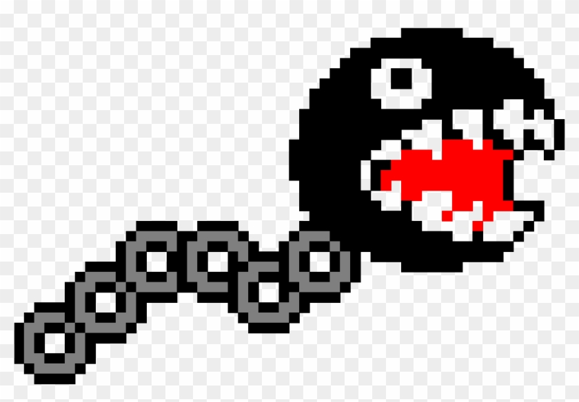 Http - //i - Imgur - Com/8gidzuy - Chain Chomp Pixel Art Clipart