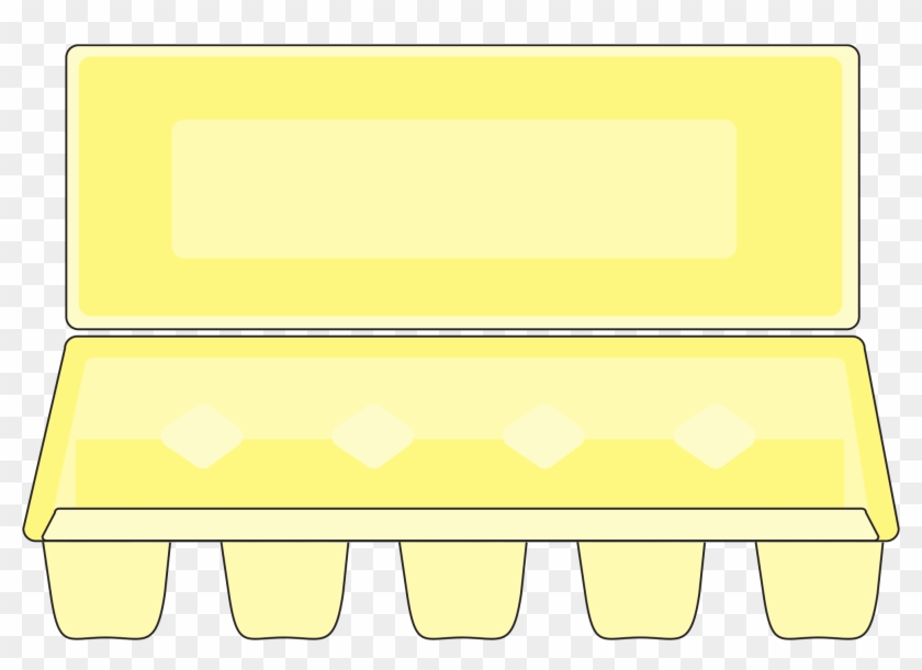 Empty Egg Box Cartoon , Png Download Clipart