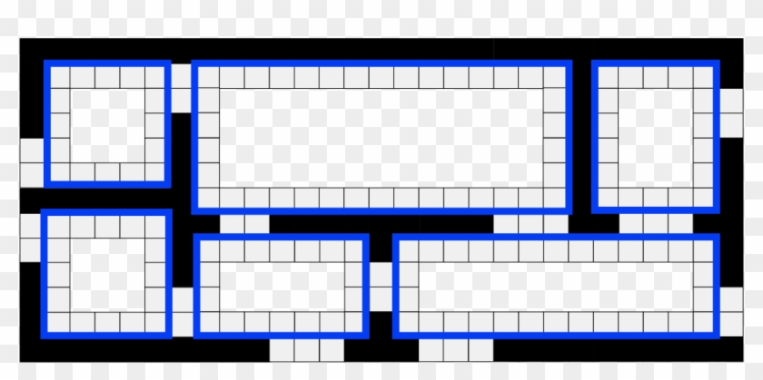 Decompose - Rectangle With A Perimeter Of 34 Units Clipart