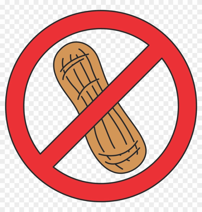 1 Symbol Img - No Peanuts Clipart - Png Download #3420928