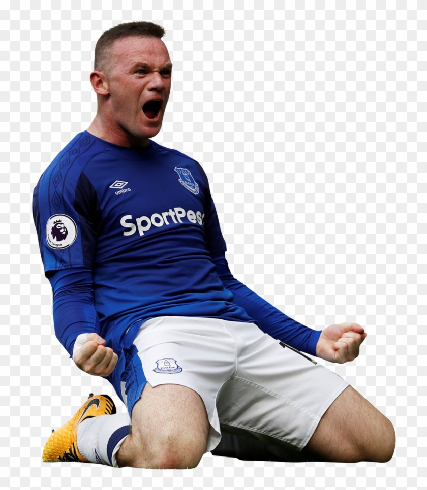 Wayne Rooney Png - Wayne Rooney Everton Png Clipart #3420932