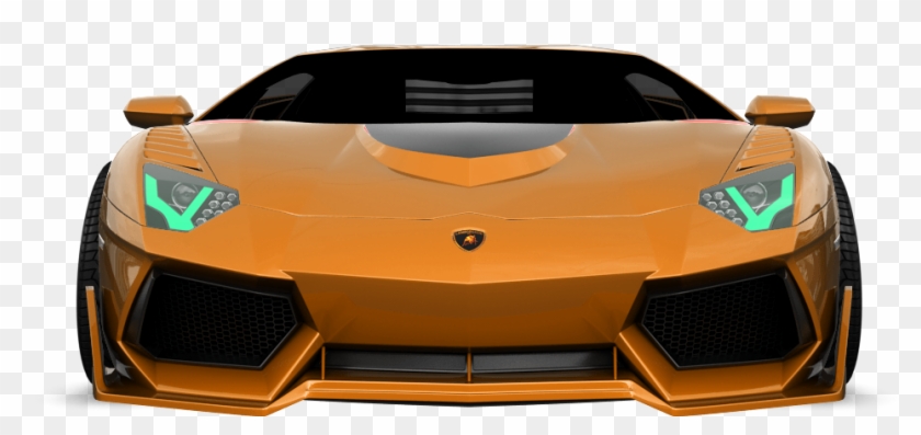 Lamborghini Aventador'12 By Benjamin Vidme Skattebo - Coupe 2012 Painting Car Door Coupe 3d Tuning Orange Clipart #3421023