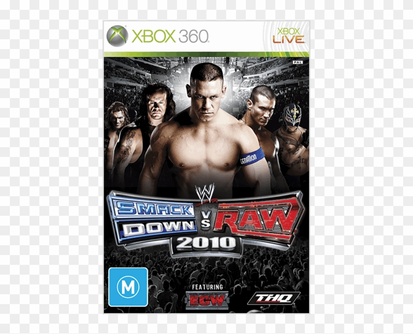 Wwe Smackdown Vs Raw 2010 Ps2 Cover Clipart