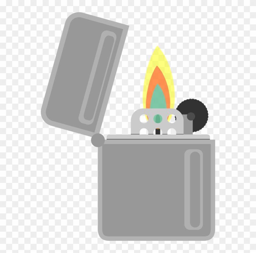 Match Clipart Lighter - Lighter Cartoon Png Transparent Png