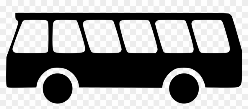 Bus Cars Icon Symbol Vehicle - Bus Svg Clipart #3421128