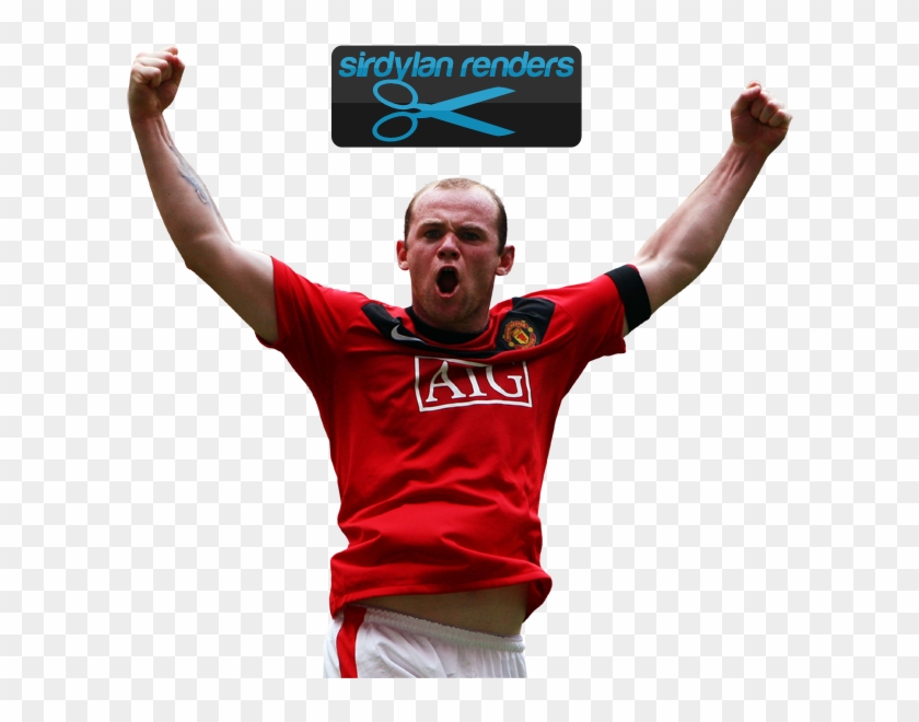 Wayne Rooney Render - Player Clipart