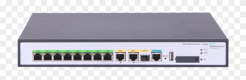 Hpe Flexnetwork Msr958 1gbe And Combo 2gbe Wan 8gbe - Router Hpe Flexnetwork Msr958 Poe Clipart #3421198