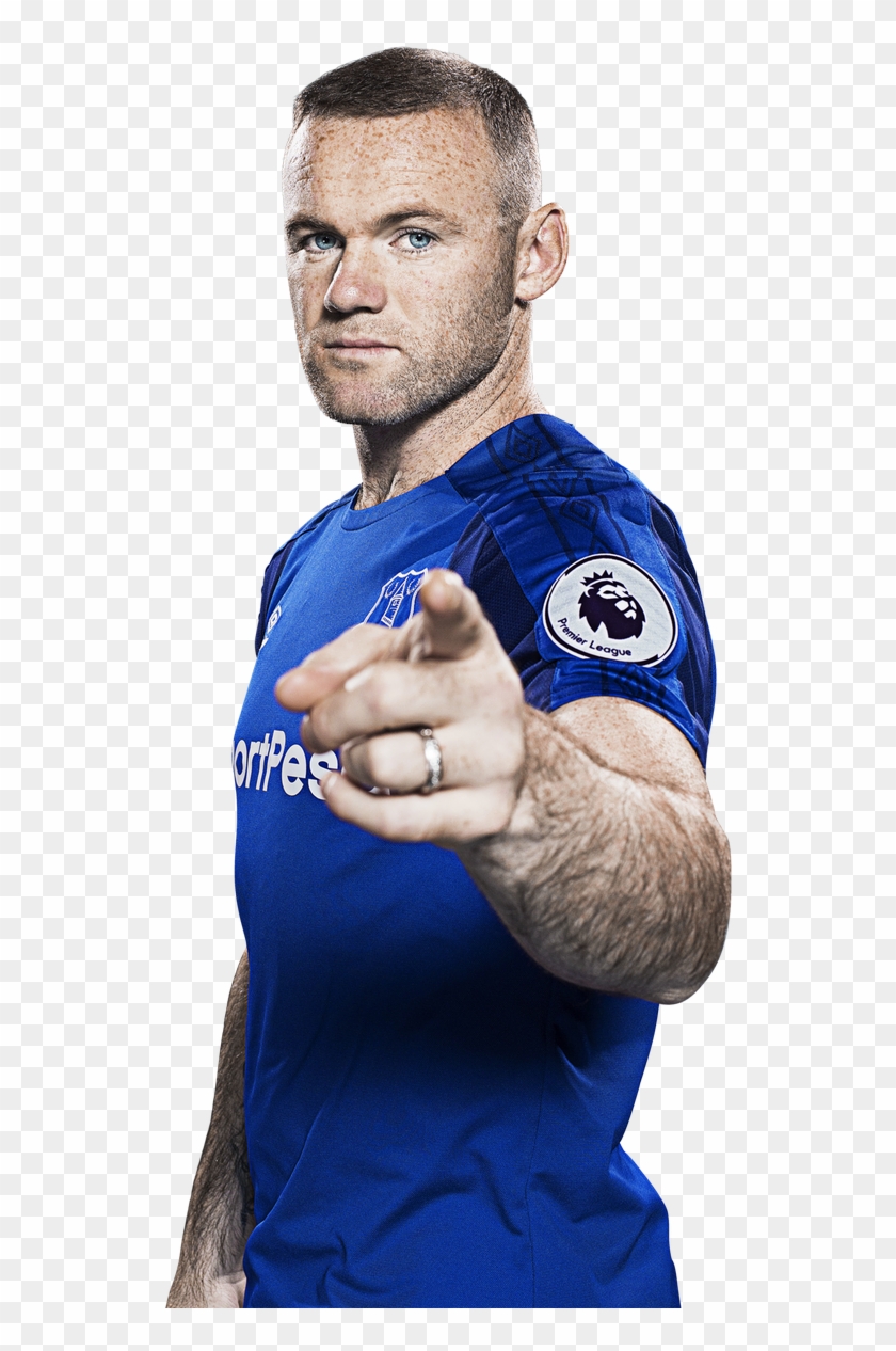 Wayne Rooney Scores His First Everton Hat Trick And - Wayne Rooney Everton Png Clipart