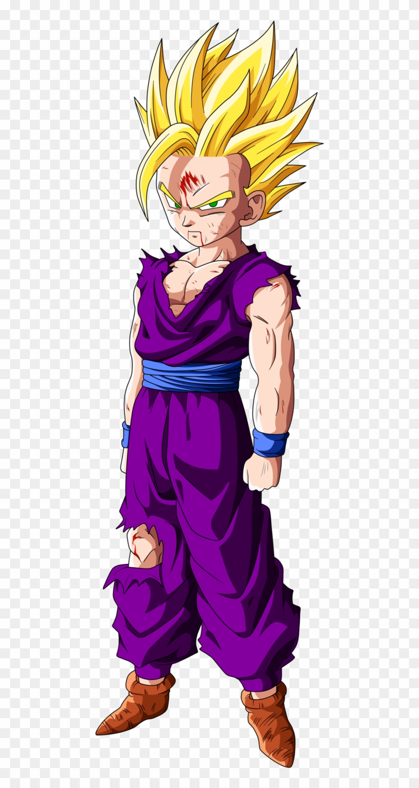 Super Saiyan 2 Gohan Png , Png Download - Dragonball Z Son Gohan Clipart