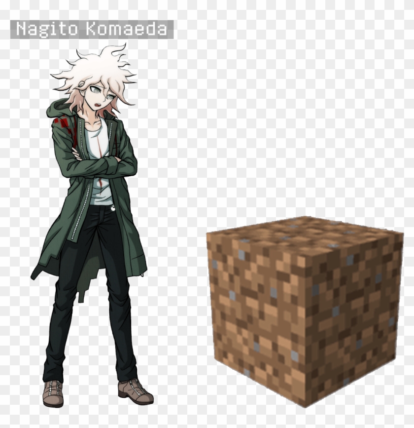 *slaps A Block Of Minecraft Dirt On The Floor And Glares - Sdr2 Full Body Sprites Clipart #3421753