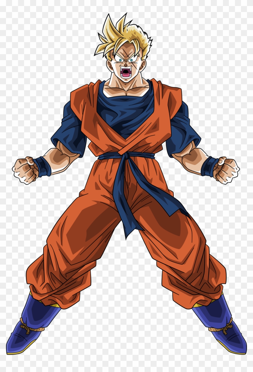 Super Saiyan Future Gohan Alt Palette - Gohan Future Ssj Blue Clipart