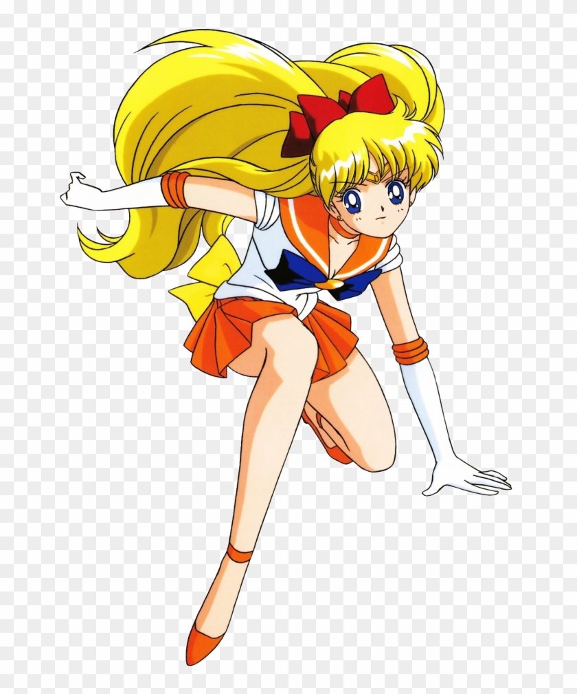 Anime And Manga - Sailor Venus Hd Png Clipart