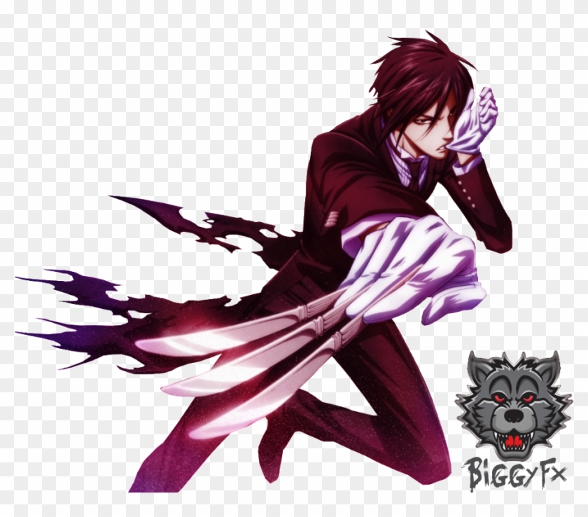 Anime Render Png - Black Butler Clipart #3421811