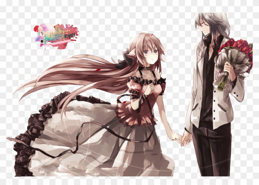 Anime Render Png - Anime Duo Render Clipart