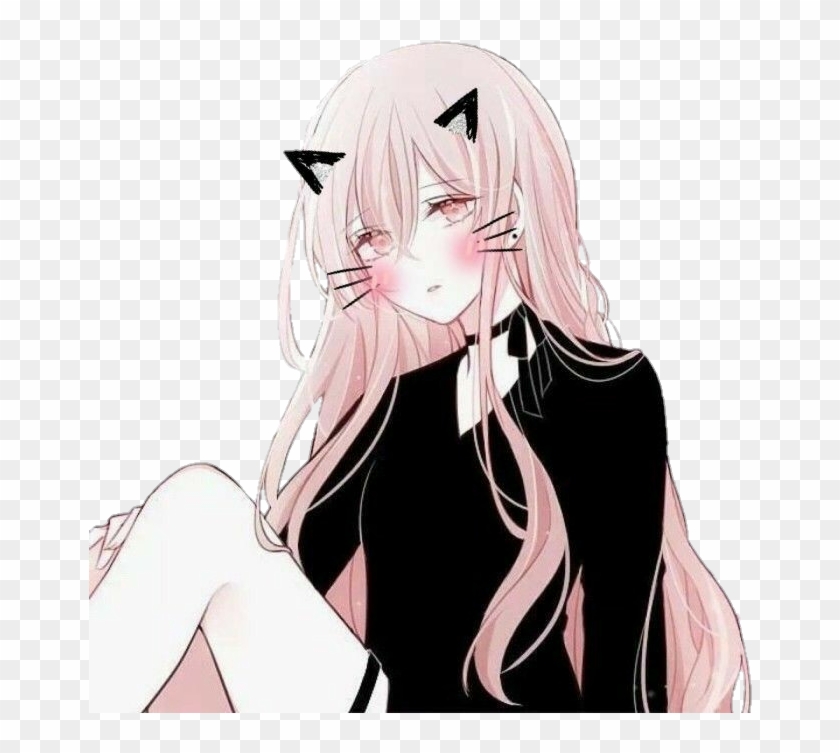 #render #pink #anime #girl - Anime Girl Clipart