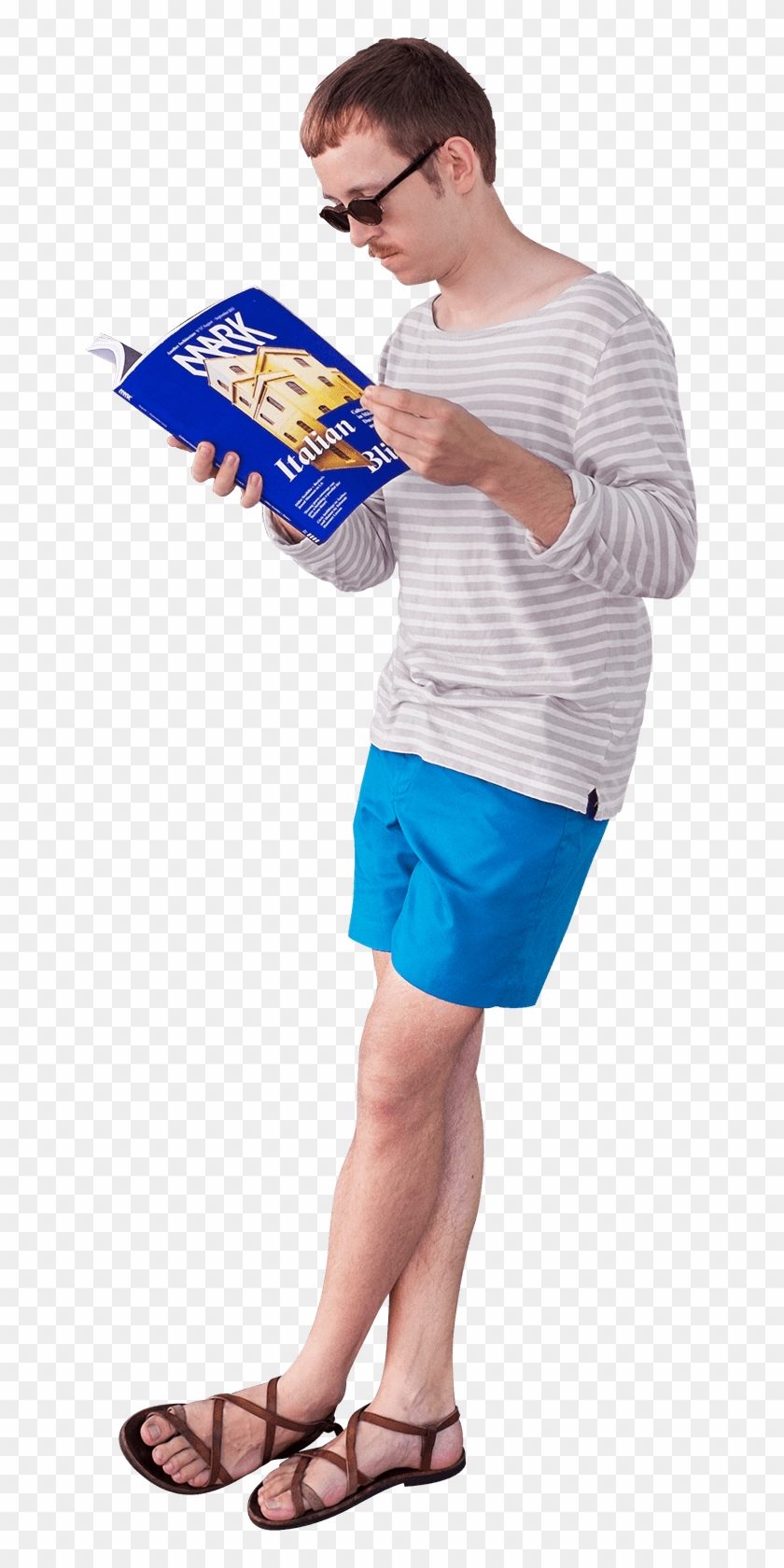 Cut Out People Png Reading Clipart