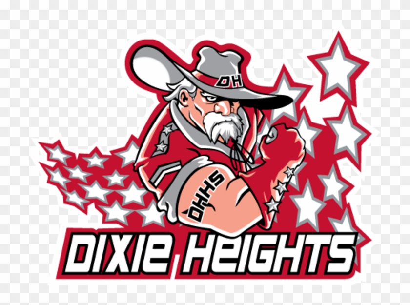 Andy Dalton's Hair - Dixie Heights High School Football Logo Clipart #3422094