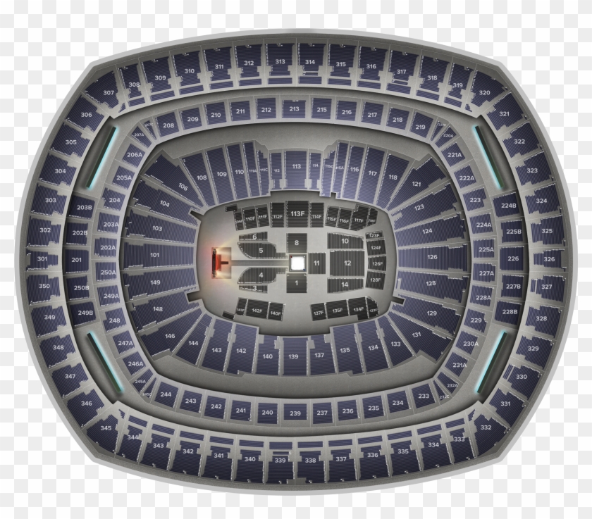 Section 146 Row 30 Metlife Stadium , Png Download - School Emblem Clipart #3422861