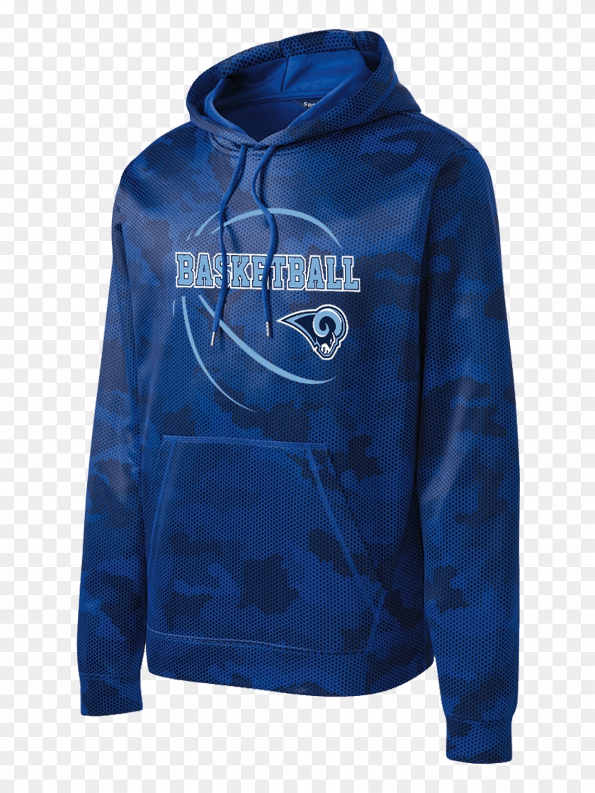 Rogers Basketball Camo - Sweatshirt Clipart