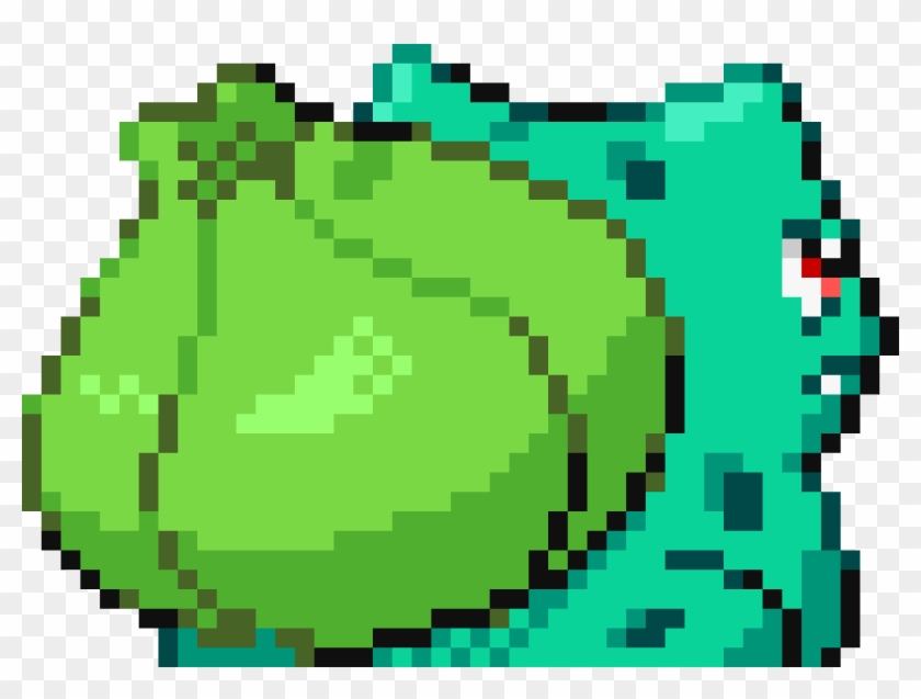 Pokemon Ruby/sapphire/emerald- Bulbasaur Back - Bulbasaur Back Sprite Gen3 Clipart #3422976