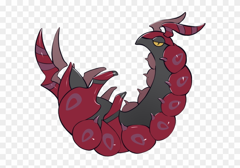 149kib, 616x522, Scolipede By Suguro-d3cznbr - Cartoon Clipart