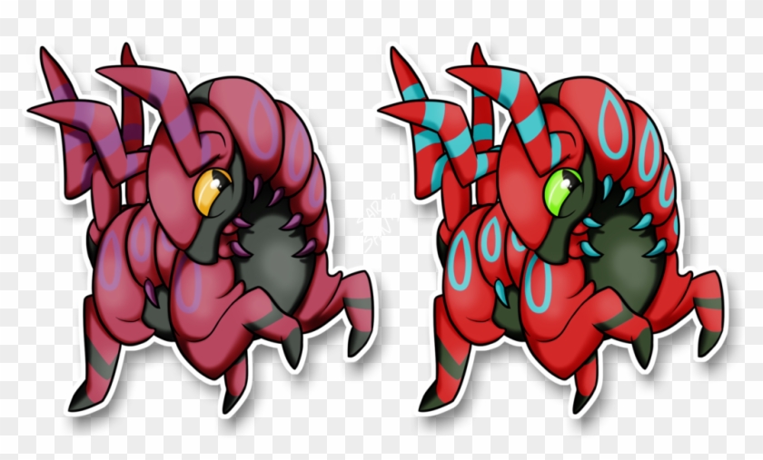 Png - Shiny Scolipede Art Clipart