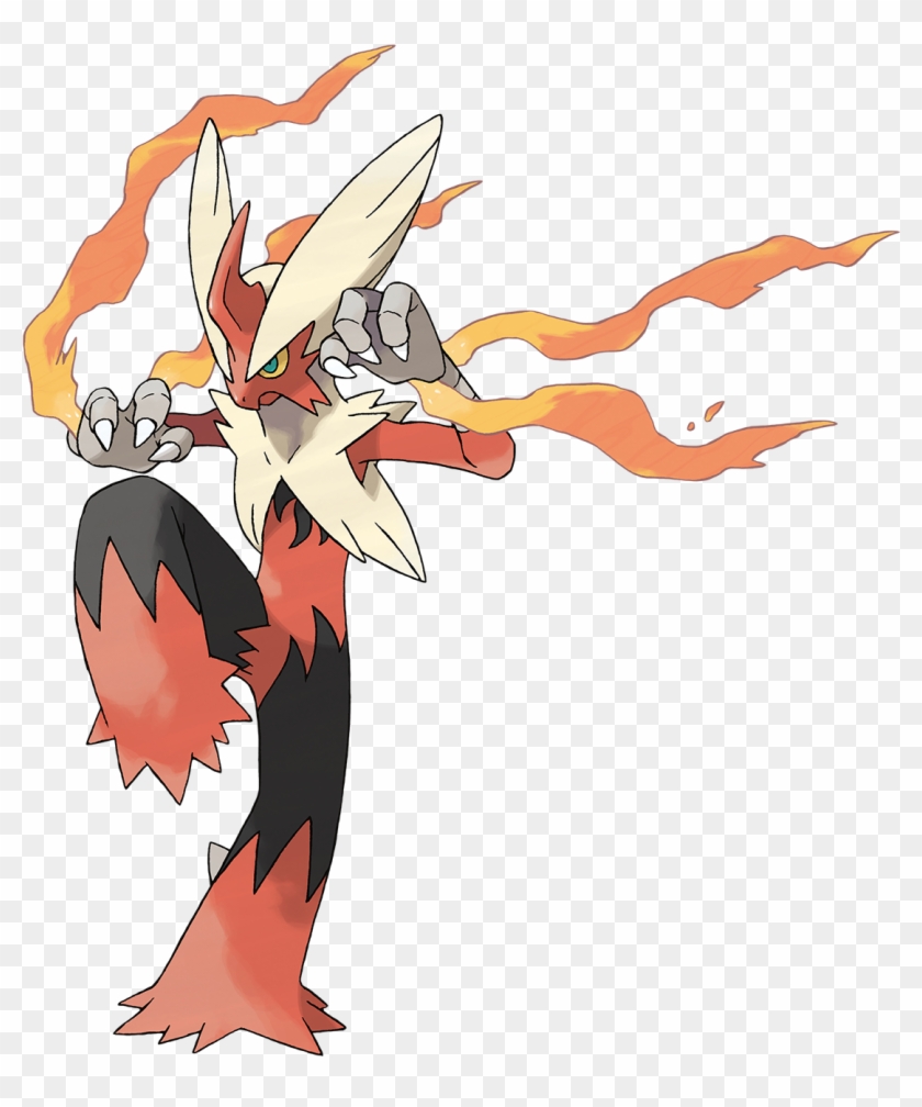In 2002, Nintendo Released The Wildly Successful Pokémon - Mega Blaziken Clipart #3423248