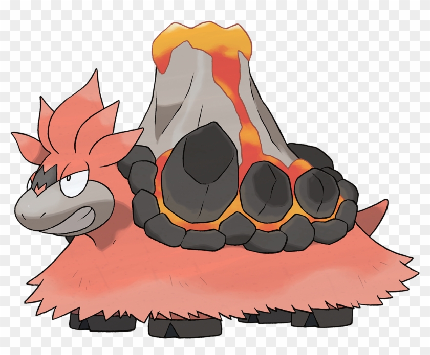 Mega Camerupt - Mega Camerupt Pokemon Clipart