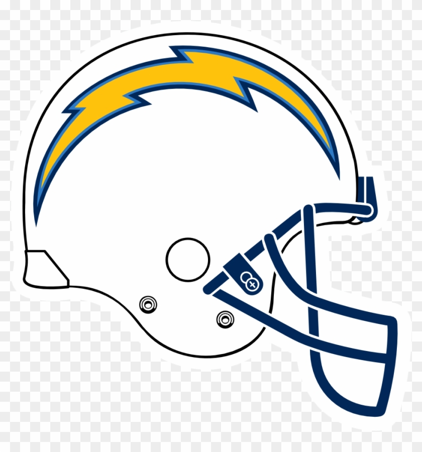 Los Angeles Chargers Helmet Logo Clipart #3423399