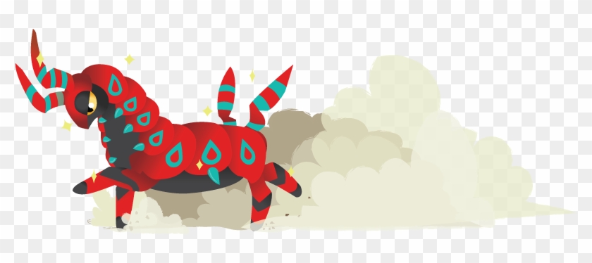 [art][oc]scolipede Charge - Illustration Clipart #3423401