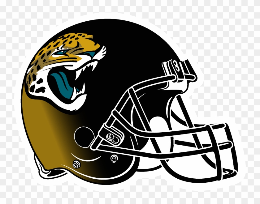 Nfl Helmets Redesigned As Nfl Helmets - Jacksonville Jaguars Helmet Logo Clipart
