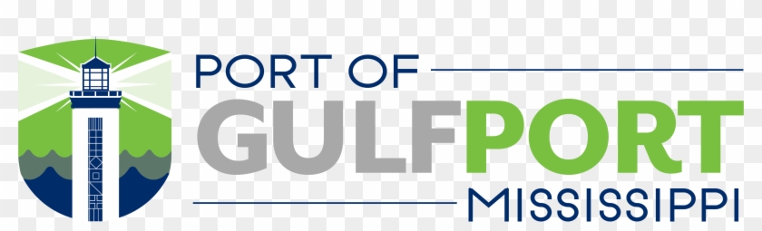 Port Of Gulfport Logo Clipart #3423546