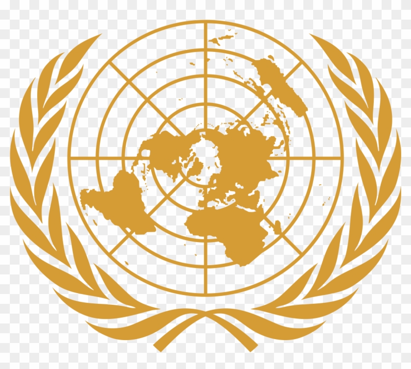 Onu Logo - - United Nations Png Clipart #3423668