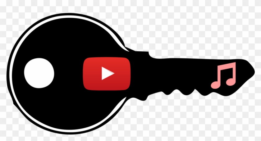 Unofficial Mock Sketch Of A Design For Youtube Music - Mock Key Design Clipart #3423946