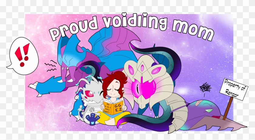 Kha'zix Vel'koz Kog'maw Rek'sai Junkerjunkie League - Illustration Clipart