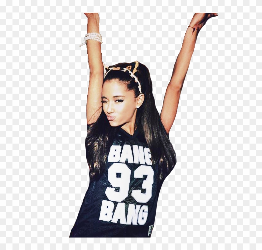 Arianatorariana Png - Ariana Grande Black Shirt Clipart #3424367