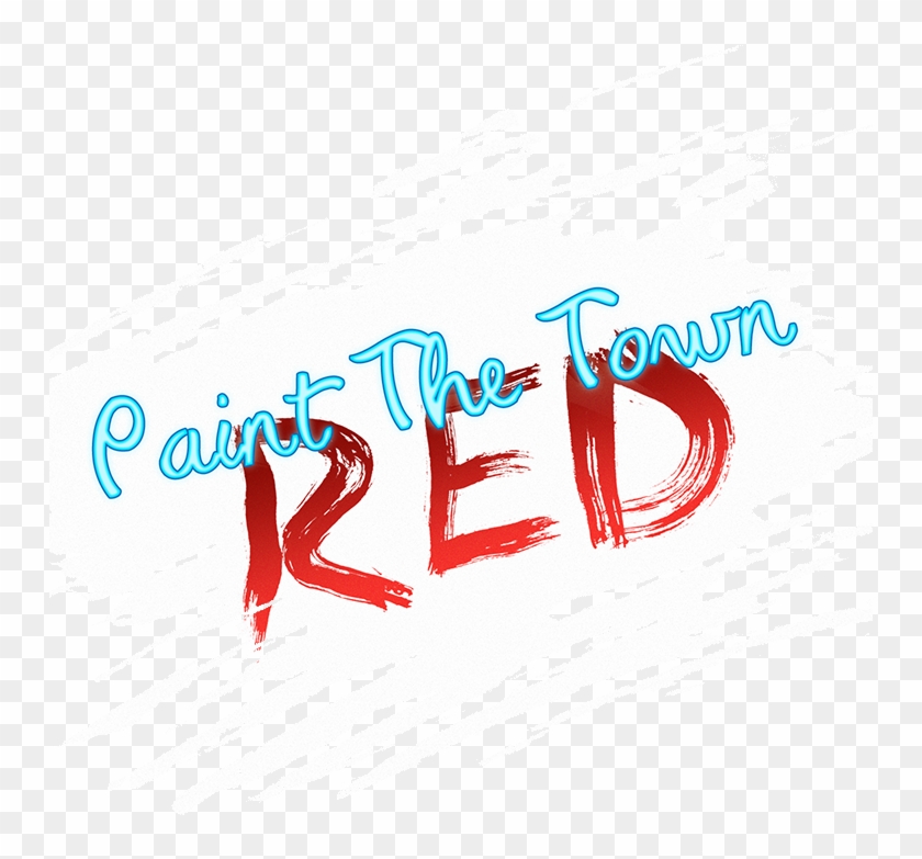 Paint The Town Red Game Clipart