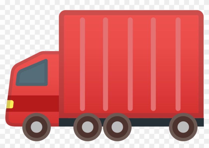 Articulated Lorry Icon - Red Lorry Icon Png Clipart #3424490