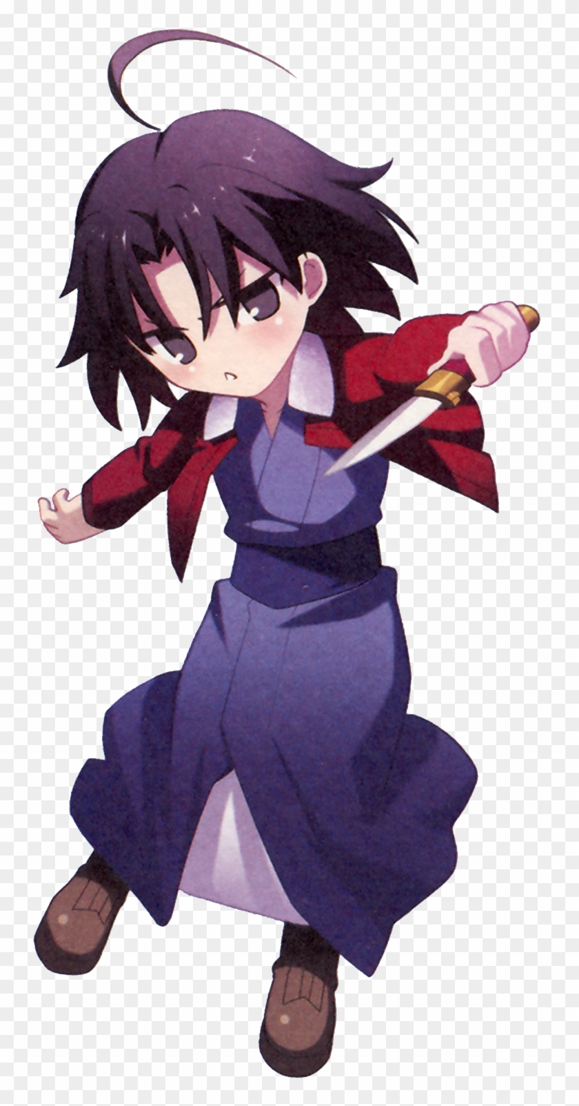 View Samegoogleiqdbsaucenao Ryougi Shiki Sd 2 , - Ryougi Shiki Type Moon Clipart