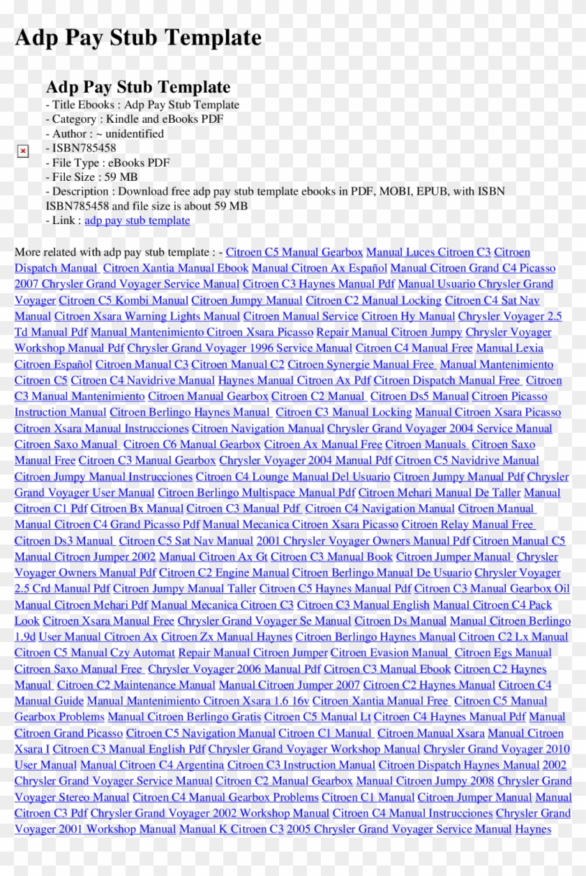 Adp Pay Stub Template Check Stubs Blank Free With Calculator - Folio Seven From Burchard Of Sion's De Locis Ac Mirabilibus Clipart